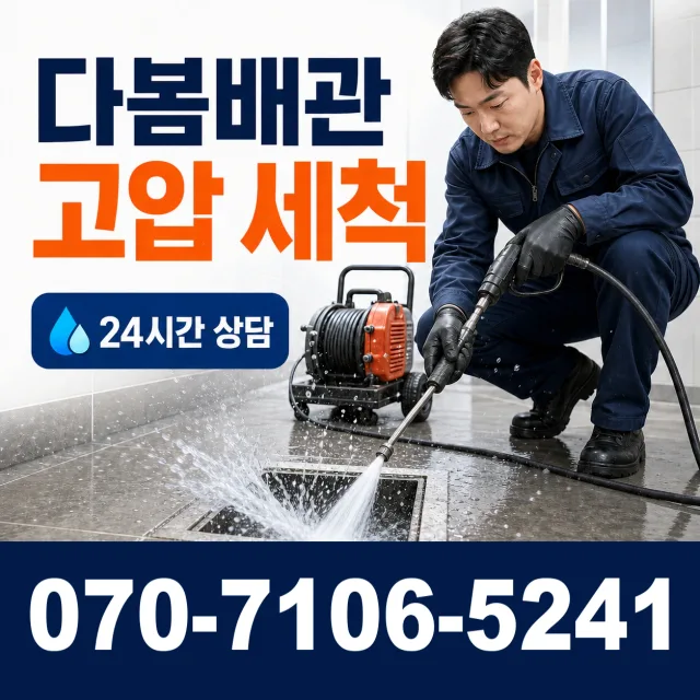 인천 연수구 옥련동 하수구청소 상담 이미지 4